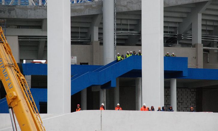Делегация FIFA оценила степень готовности стадиона &laquo;Нижний Новгород&raquo; к ЧМ-2018 (ФОТО) - фото 21