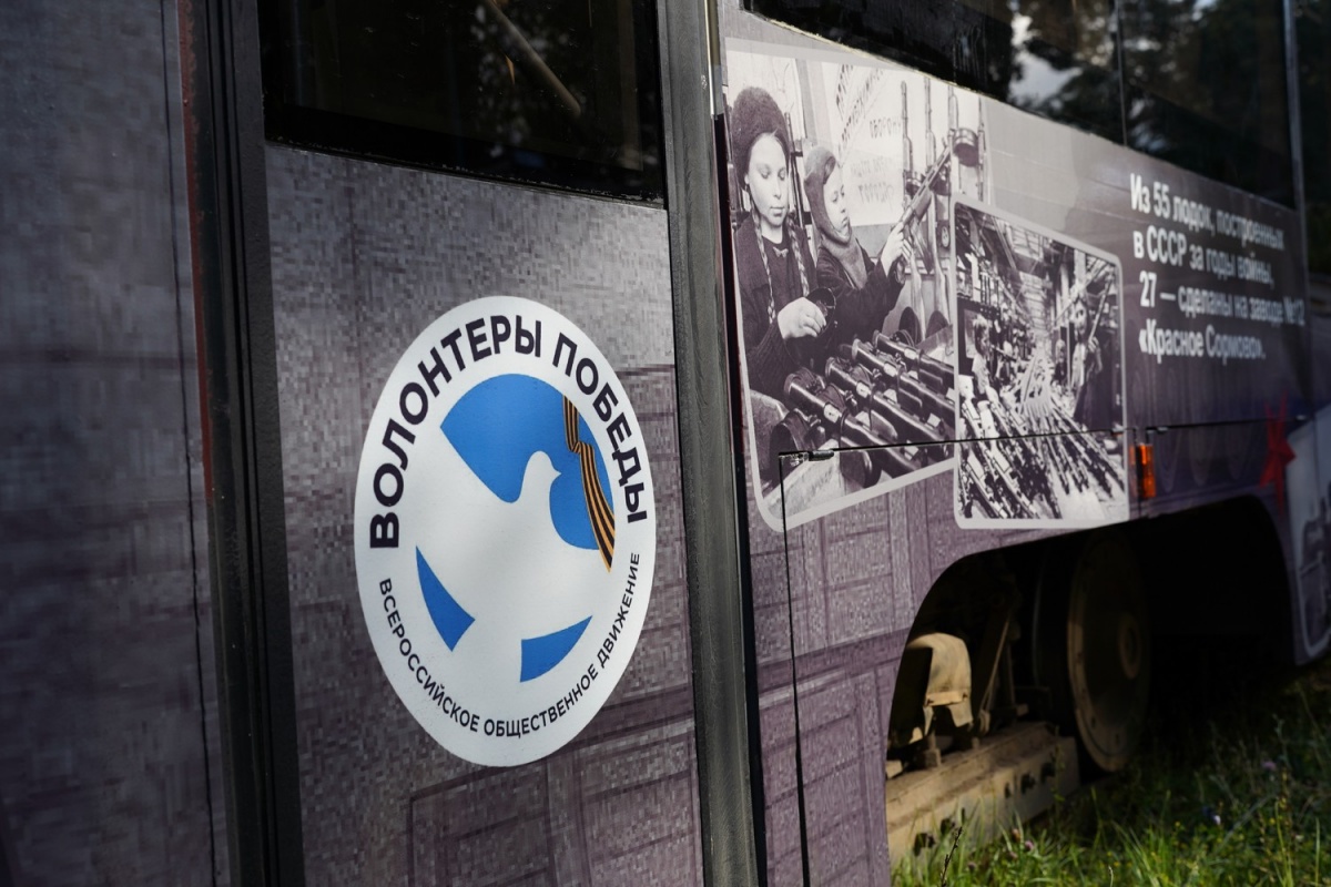 Тематический &laquo;Вагон Победы&raquo; начал курсировать в Нижнем Новгороде - фото 2