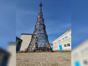 Уменьшенная копия Шуховской башни появилась в Арзамасе