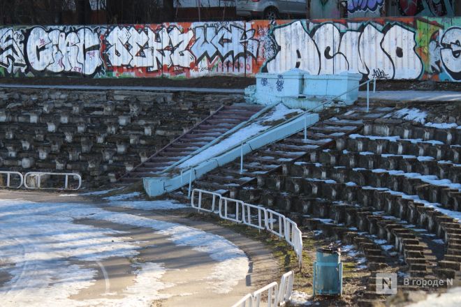 Стадион &laquo;Водник&raquo; в Нижнем Новгороде продолжает разрушаться - фото 7