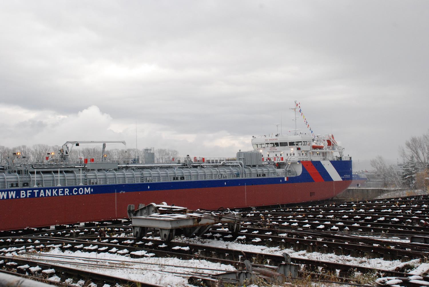 Третий танкер-химовоз нового поколения спущен на воду в Нижнем Новгороде (ФОТО) - фото 2