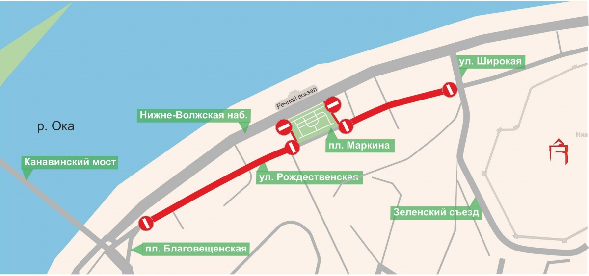 Движение транспорта ограничат из-за гастрофеста на улице Рождественской до 23 июля - фото 1