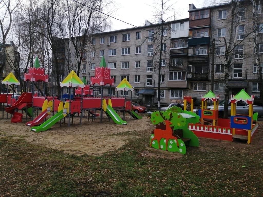 Новую детскую площадку установили в Советском районе - фото 1