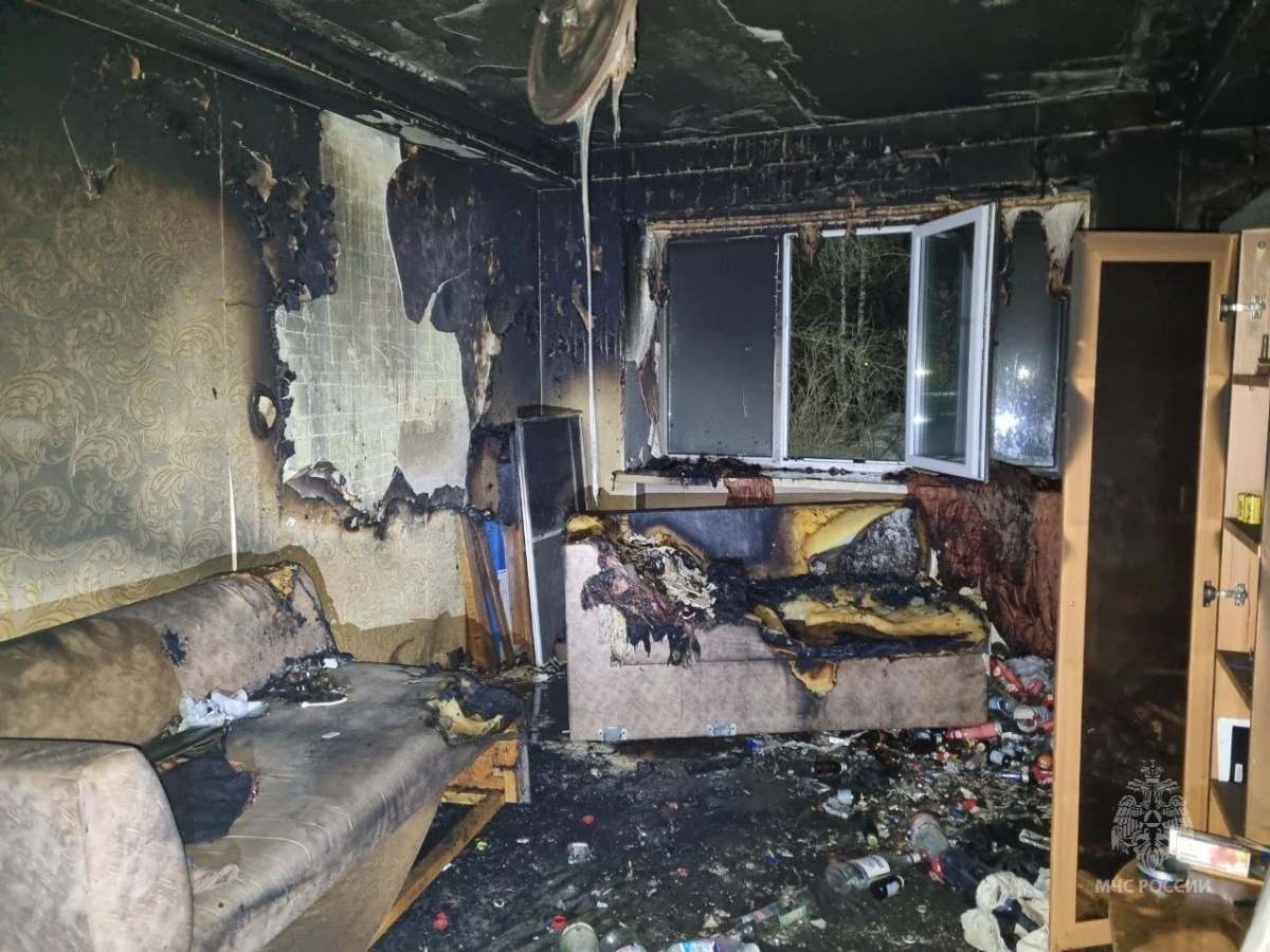 Один человек погиб а пожаре в Дзержинске - фото 1