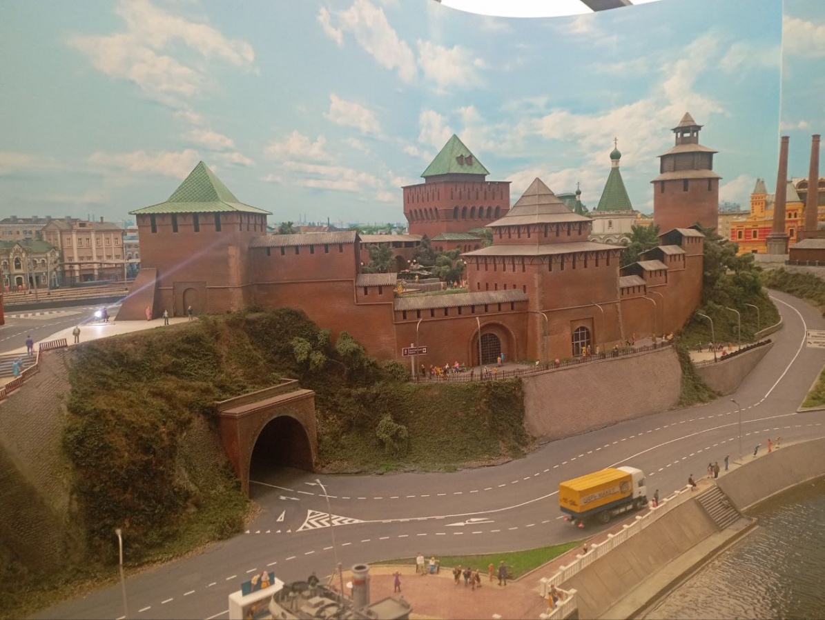 Мини-макет Нижнего Новгорода появился в московском музее - фото 1