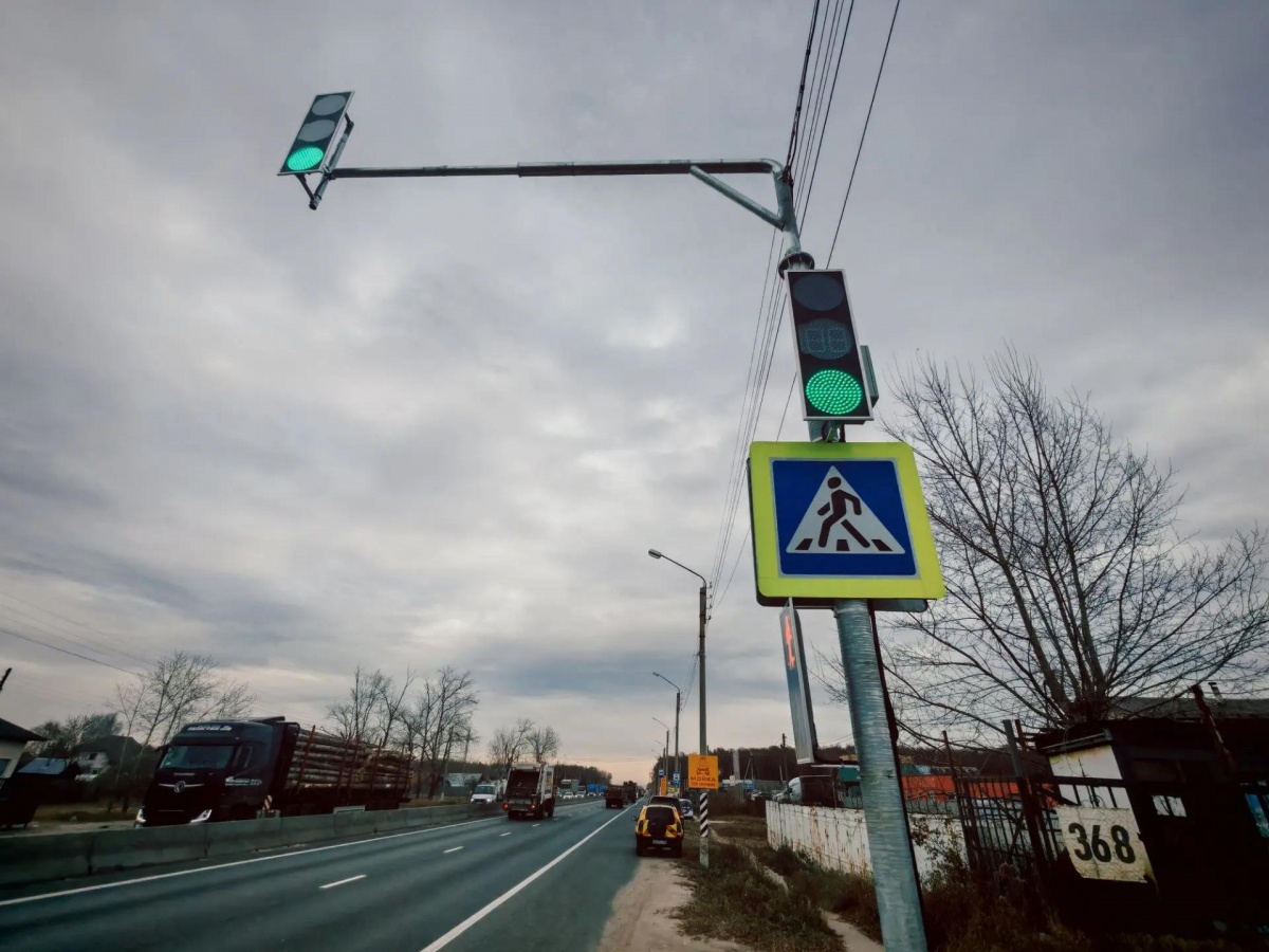 Новый светофор установили на подъезде к Нижнему Новгороду - фото 1