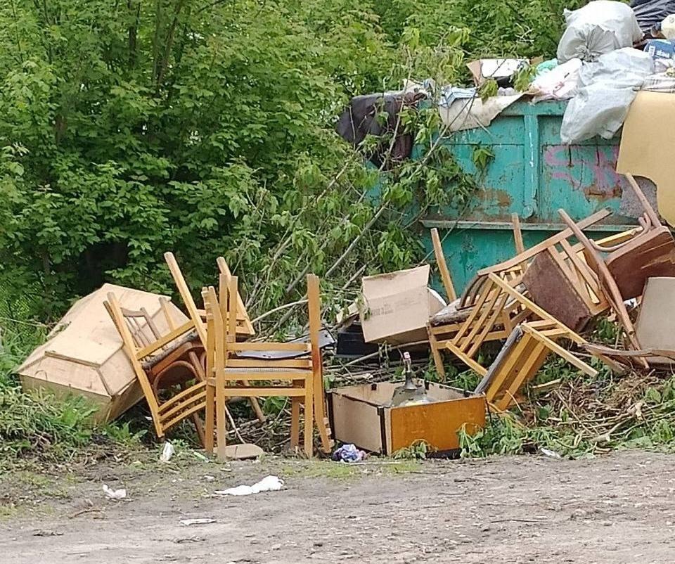 Скандал вспыхнул в Нижегородской области из-за выброшенного на помойку гроба - фото 1