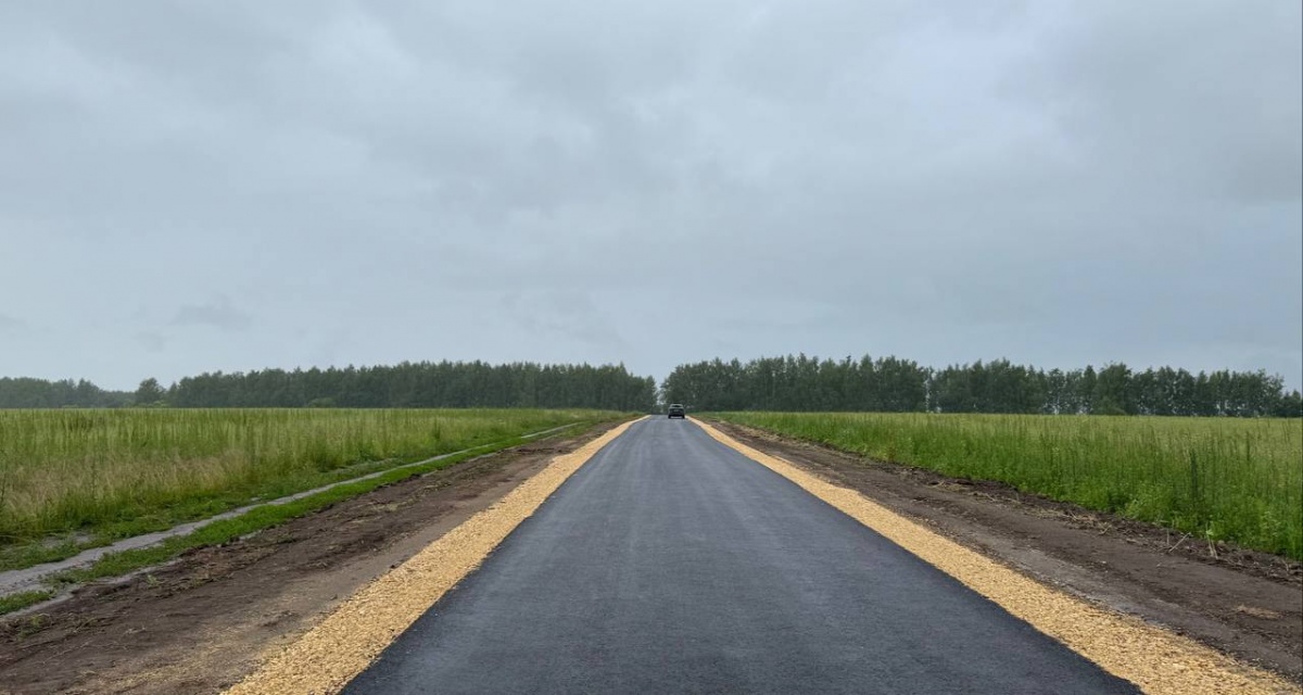 Дорогу к деревне Булатниково отремонтировали в Павловском округе - фото 1
