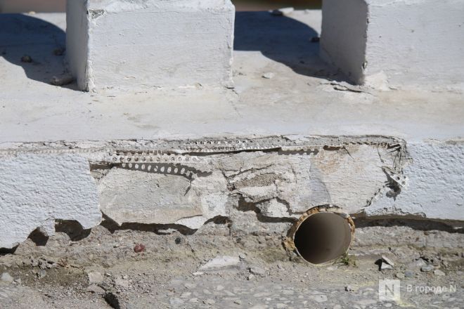 Трещины и сколы устранили на Чкаловской лестнице в Нижнем Новгороде - фото 9
