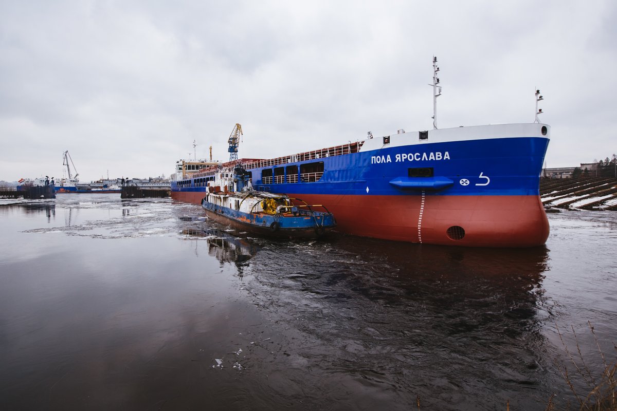 &laquo;Полу Ярославу&raquo; спустили на воду на &laquo;Красном Сормове&raquo; - фото 1