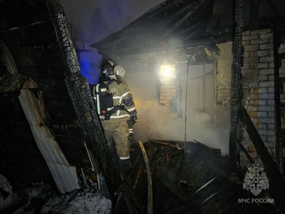 Пожар случился в частном доме в Нижнем Новгороде: погиб мужчина - фото 3