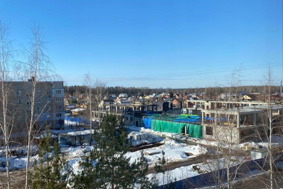 Рухнувшая конструкция недостроенной школы в Павлове будет восстановлена - фото 1