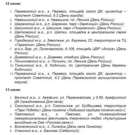Опубликован график ярмарок «Покупайте нижегородское» на июнь 2026 года - фото 2