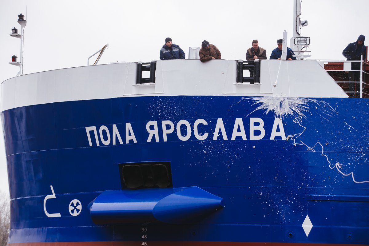 &laquo;Полу Ярославу&raquo; спустили на воду на &laquo;Красном Сормове&raquo; - фото 2