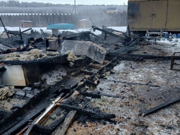 Труп мужчины обнаружили после пожара в Городецком округе - фото 3