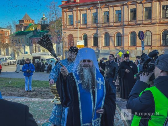Памятник патриарху Гермогену открыли в Нижнем Новгороде - фото 5
