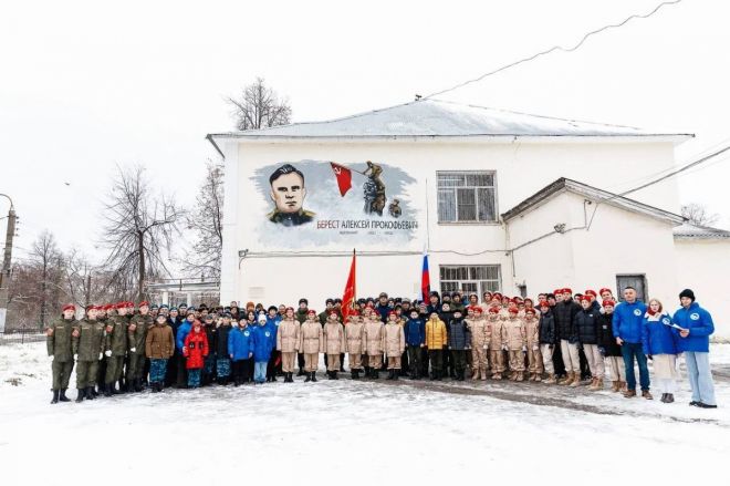 Портрет героя штурма Рейхстага появился в Нижнем Новгороде  - фото 1