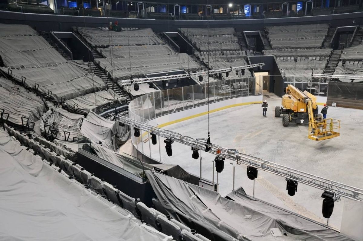 Еще 4,6 млрд рублей направят на строительство ледового дворца на Стрелке