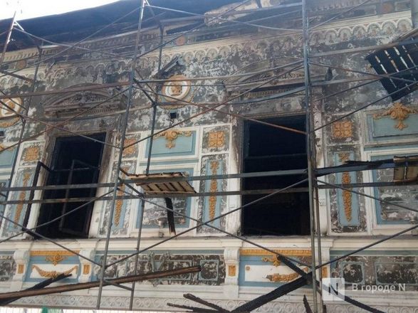 Как идет восстановление Литературного музея в Нижнем Новгороде после пожара - фото 5