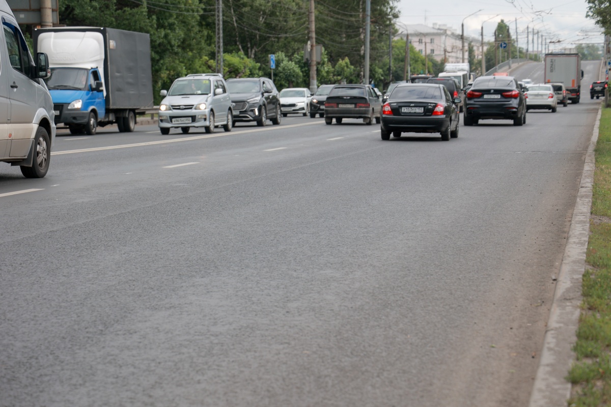 Участок Московского шоссе отремонтировали в Нижнем Новгороде