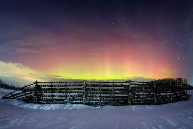 Опубликованы фотографии северного сияния в Нижегородской области - фото 8
