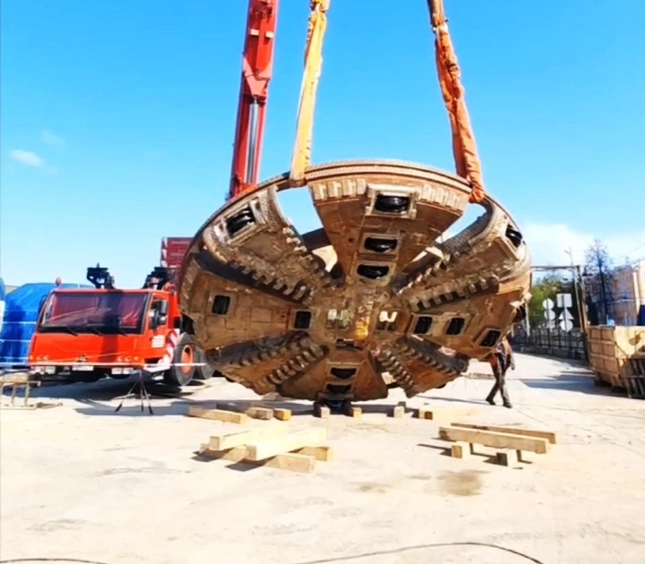 Ротор метрощита подготовили к прокладке второго тоннеля до площади Свободы - фото 1