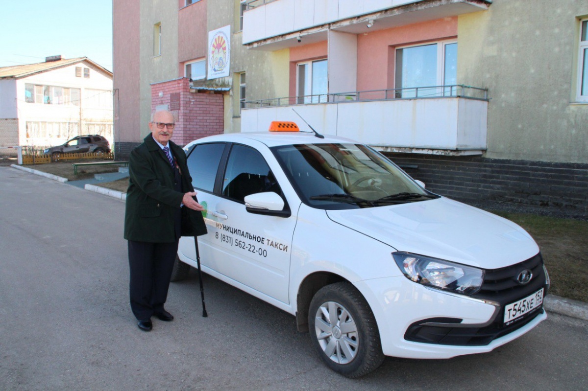 Муниципальную службу такси запустили в Краснобаковском районе - фото 1