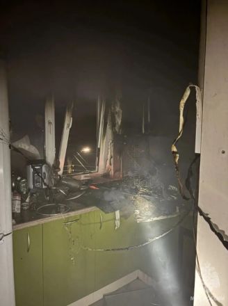 Пожар случился в многоквартирном доме в Нижнем Новгороде - фото 1
